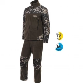 Костюм флисовый NORFIN BERINGS CAMO GREEN 02 Р.m