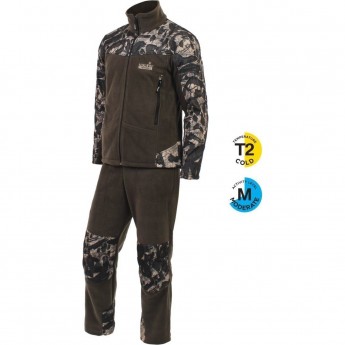 Костюм флисовый NORFIN BERINGS CAMO GREEN 05 Р.XXL