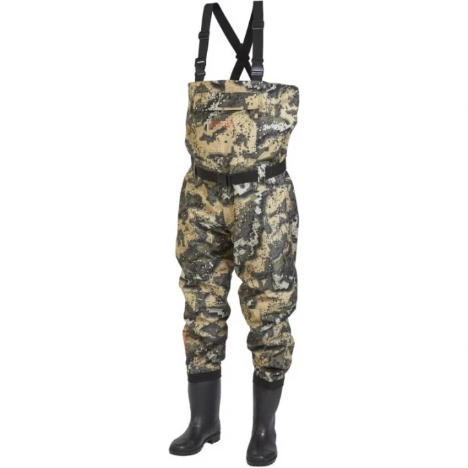 Полукомбинезон забродный NORFIN RAPID CAMO Р.45 81246-45 Полукомбинезон забродный NORFIN RAPID CAMO Р.45 81246-45