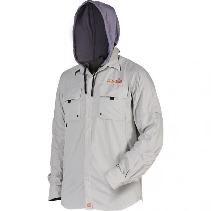 Рубашка NORFIN FOCUS HOOD р.M 657002-M Рубашка NORFIN FOCUS HOOD р.M 657002-M